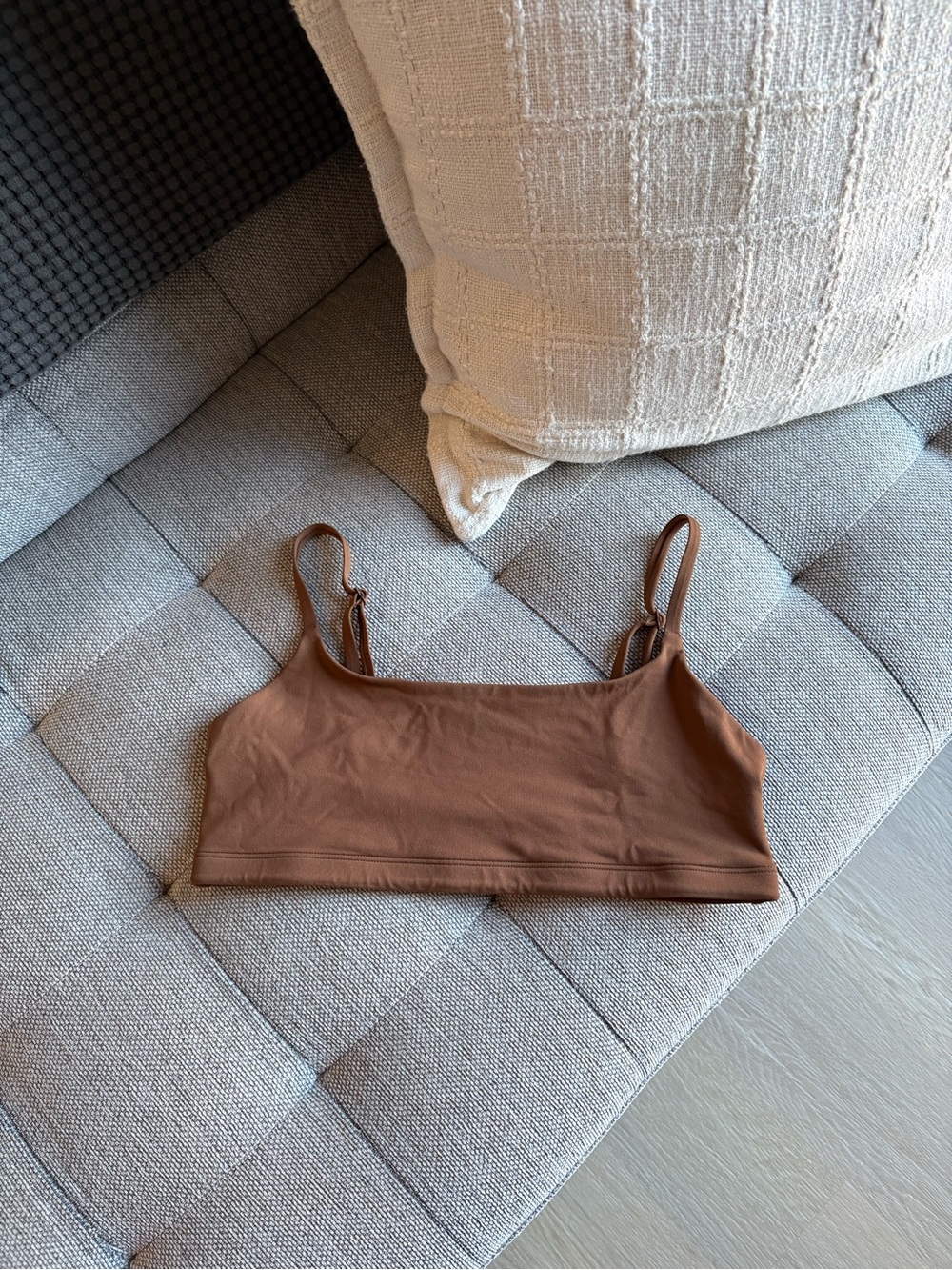 Aritzia Brown Contour Bralette